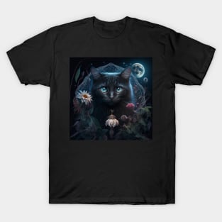 Cats, witches, spells & herbs2 T-Shirt